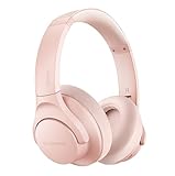 Soundcore Anker Life Q20 Hybrid Active Noise Cancelling Headphones, Wireless Over Ear Bluetooth Headphones, 70H Playtime, Hi-Res Audio, Deep Bass, Memory Foam Ear Cups, Travel, Office, USB-C Charging