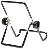 Baobeir Foldable Tablet Stand, 180 Degrees Adjustable Portable Metal Holder Cradle for 8-12.9' Tablets, Fit iPad Pro 10.5/9.7, iPad Air, Samsung Tab E 9.6/Tab A 10.1, Kindle Fire HD 8/Fire HD 10
