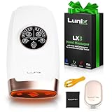 Lunix LX3 Hand Massager, FSA HSA Eligible, Shiatsu Hand Massage Machine with Heat and Compression, 6 Levels Pressure Point Therapy for Arthritis, Carpal Tunnel, and Finger Numbness, Pain Relief