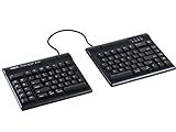 KINESIS Freestyle2 Blue Wireless Ergonomic Keyboard for Mac (9' Standard Separation), Dark Gray
