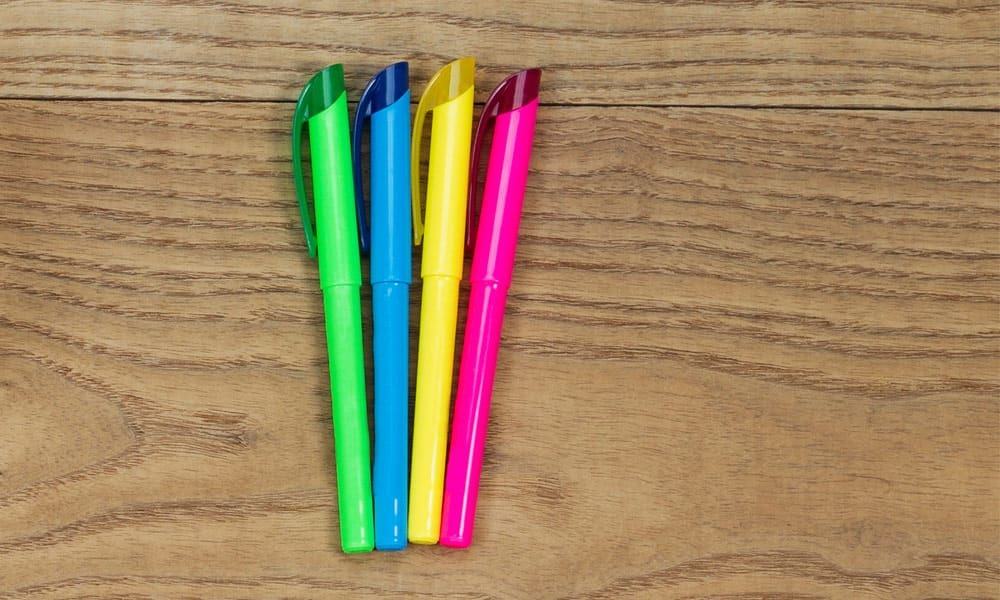 featured image for list of erasable pens