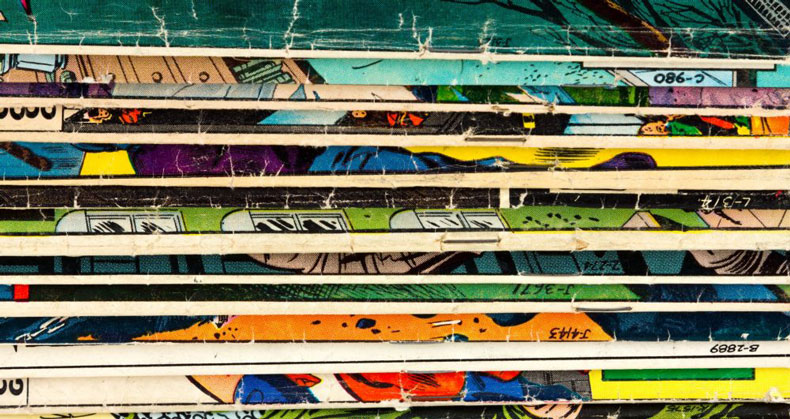 Comic Book Background Texture