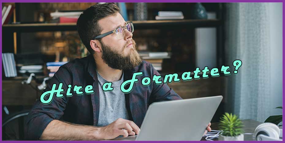 NBG Featured Image that says Hire a Formatter