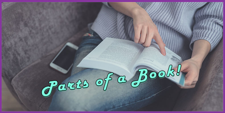 featured image that says parts of a book